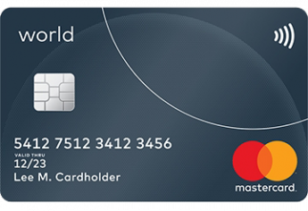 MasterCard World travel credit card, Aman Bank
