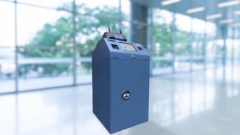 Cash deposit kiosk
